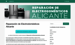 Alicantereparacionelectrodomesticos.com thumbnail