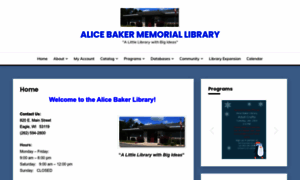 Alicebaker.lib.wi.us thumbnail