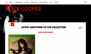 Alicecoopercollection.com thumbnail