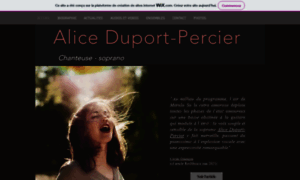 Aliceduportpercier.com thumbnail