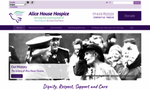 Alicehousehospice.co.uk thumbnail