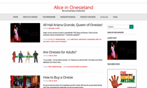 Aliceinonesieland.com thumbnail