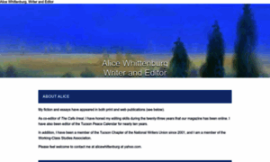 Alicewhittenburg.com thumbnail