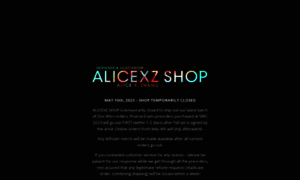 Alicexz.myshopify.com thumbnail