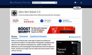Alien-skin-bokeh.software.informer.com thumbnail