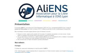 Aliens-lyon.fr thumbnail