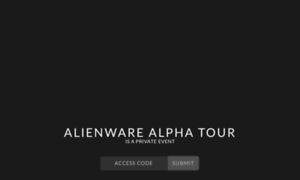 Alienwarealphatour.splashthat.com thumbnail