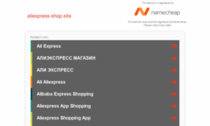 Aliexpress-shop.site thumbnail