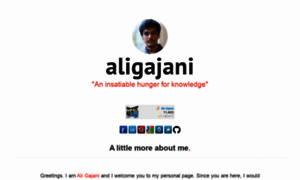 Aligajani.com thumbnail