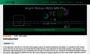 Alight-motion-mod-apk.technosagar.com thumbnail