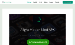 Alightmotionapk.net thumbnail