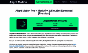 Alightmotionmodpro.com thumbnail