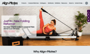 Align-pilates.com thumbnail