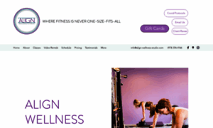 Align-wellness-studio.com thumbnail