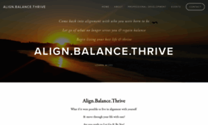 Alignbalancethrive.com thumbnail