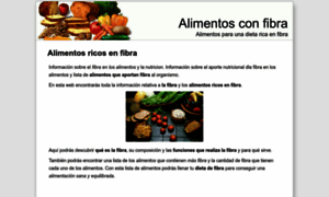 Alimentosfibra.com thumbnail