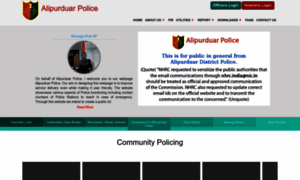 Alipurduarpolice.org thumbnail