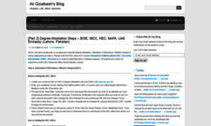 Aliqizalbash.wordpress.com thumbnail
