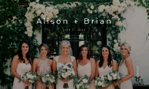 Alison-brian.joyncompanyevents.com thumbnail