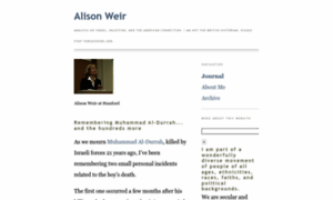 Alisonweir.org thumbnail