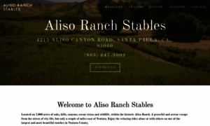 Alisoranchstables.com thumbnail