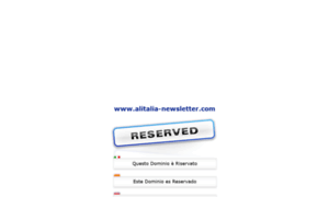 Alitalia-newsletter.com thumbnail