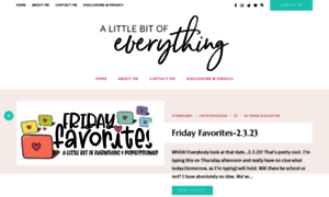 Alittlebitofeverythingblog.com thumbnail