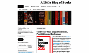 Alittleblogofbooks.com thumbnail