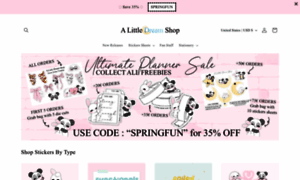 Alittledreamshop.com thumbnail