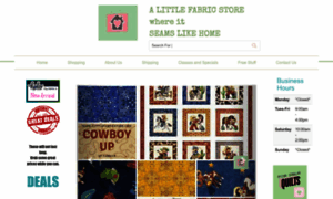 Alittlefabricstore.com thumbnail