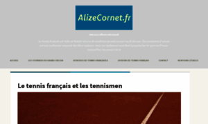 Alizecornet.fr thumbnail