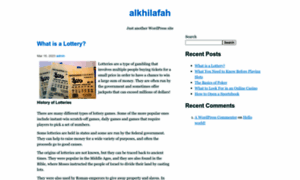 Alkhilafah.info thumbnail