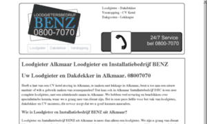 Alkmaarloodgieter.com thumbnail