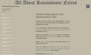All-about-renaissance-faires.com thumbnail