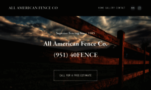 All-american-fence.com thumbnail