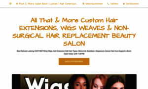 All-that-more-custom-hair-extensions.business.site thumbnail