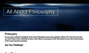 Allaboutphilosophy.org thumbnail