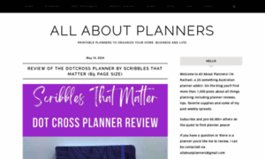 Allaboutplanners.com.au thumbnail