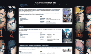 Allaboutsteinsgate.host56.com thumbnail