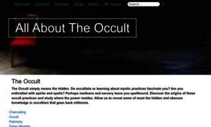 Allabouttheoccult.org thumbnail