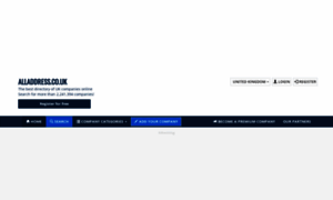Alladdress.co.uk thumbnail