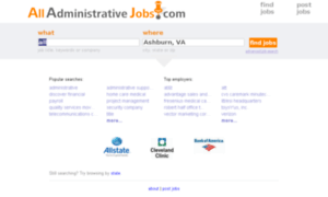 Alladministrativejobs.com thumbnail