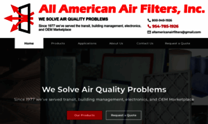 Allamericanairfilters.com thumbnail