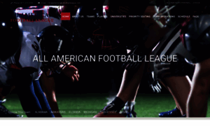 Allamericanfootballleague.com thumbnail