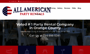 Allamericanpartyrentals.com thumbnail