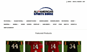 Allamericansportshouse.com thumbnail