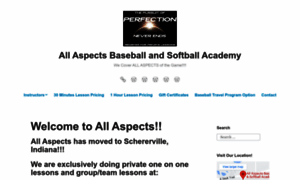 Allaspectsbaseballandsoftballacademy.wordpress.com thumbnail