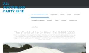 Allaustralianpartyhire.com.au thumbnail