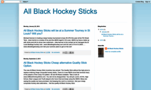 Allblackhockeysticks.blogspot.com thumbnail