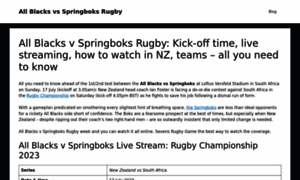 Allblacksvsspringboksrugby.com thumbnail